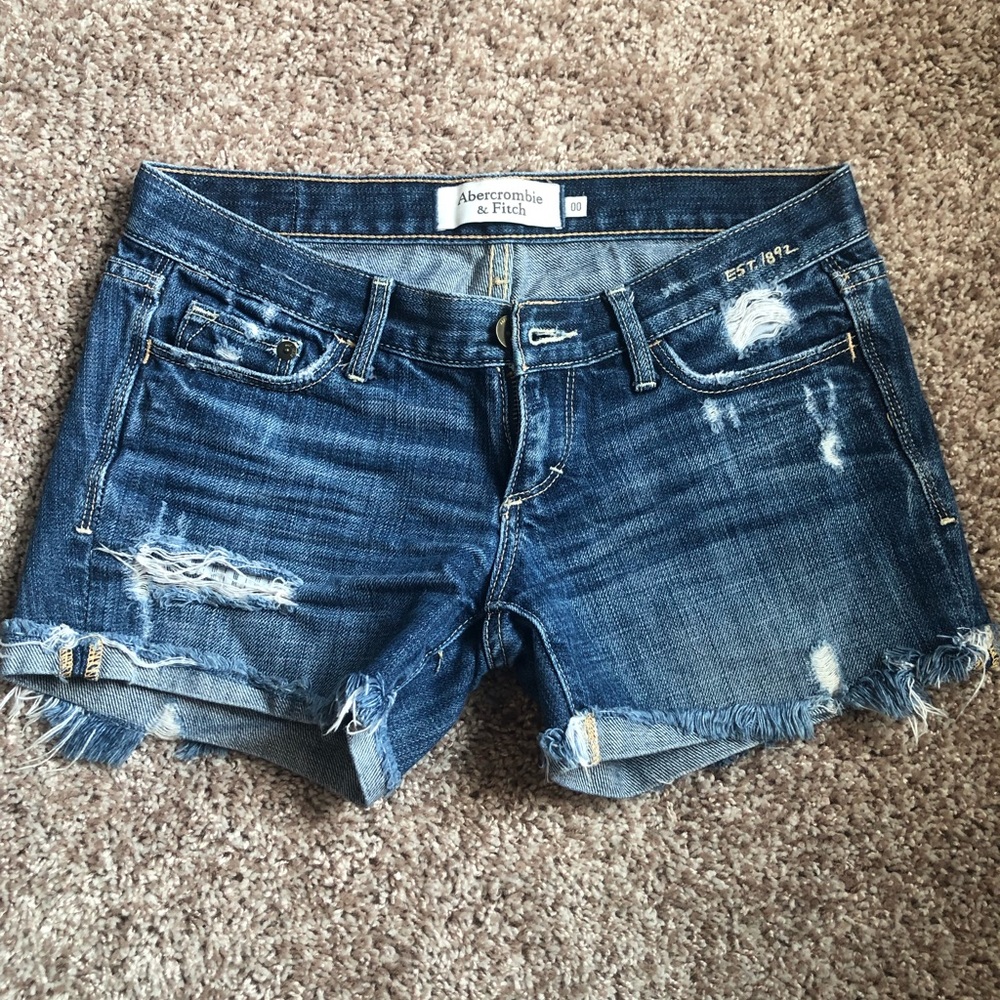 Abercrombie & Fitch 00 Jean Shorts